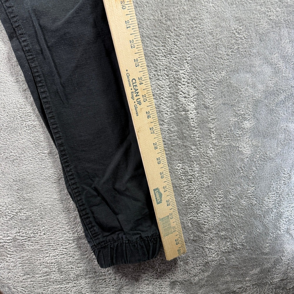 Levis Boys Jogger Pants Black Cotton Elastic Waist Cuffs XL 14-16 617846331498 - Picture 5 of 10